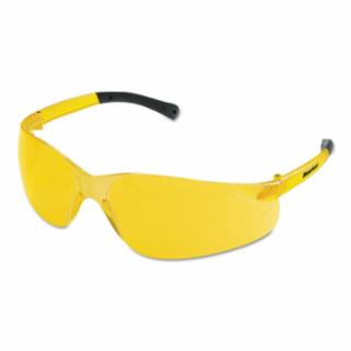 1584 135-BK114 BearKat® BK1 Series Safety Glasses, Amber Lens, Duramass® Scratch-Resistant, Amber Frame