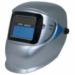 Element Welding Hood* WH40 Variable Auto-Darkening, SH9 to Sh13, Silver, 3.75 in x 1.65 in