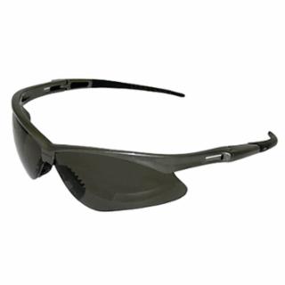 1573 #412-28635 V30 Nemesis™ Polarized Safety Glasses, Smoke, Polycarbonate Lens, Anti-Scratch, Gunmetal Frame/Temples, Nylon