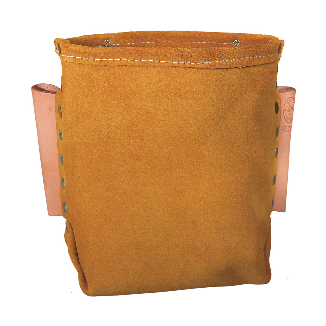 42247 Leather Bolt Bag / Tool Pouch /Tool Bag, 5 x 8.5 x 8.5-Inch
