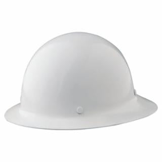 454-475408 Skullgard® Protective Caps and Hats, Fas-Trac Ratchet, Hat, White MEDIUM