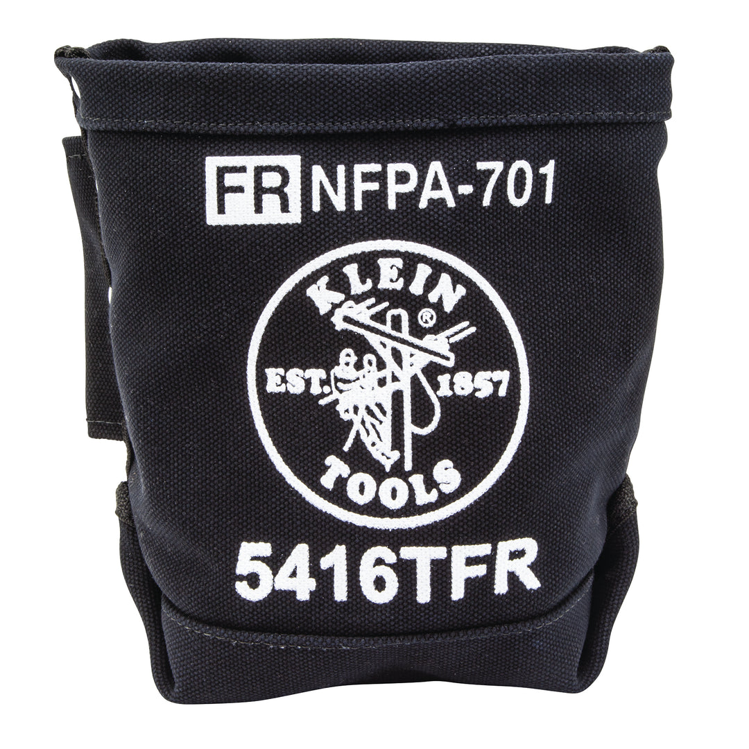 5416TFR Tool Bag, Flame Resistant Bolt Bag, No. 4 Canvas, 5 x 10 x 9-Inch