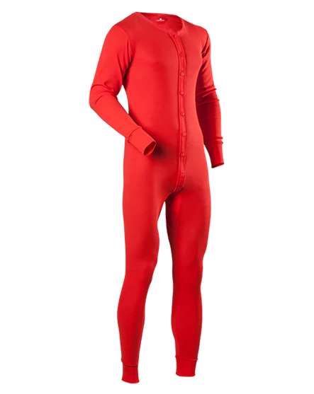 865US Men's Traditional Rib Knit Union Suit