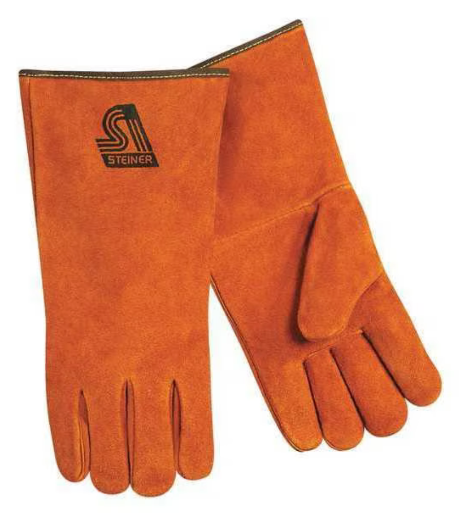 2119C Select Shoulder Split Cowhide Stick Welding Gloves - Cotton Lined
