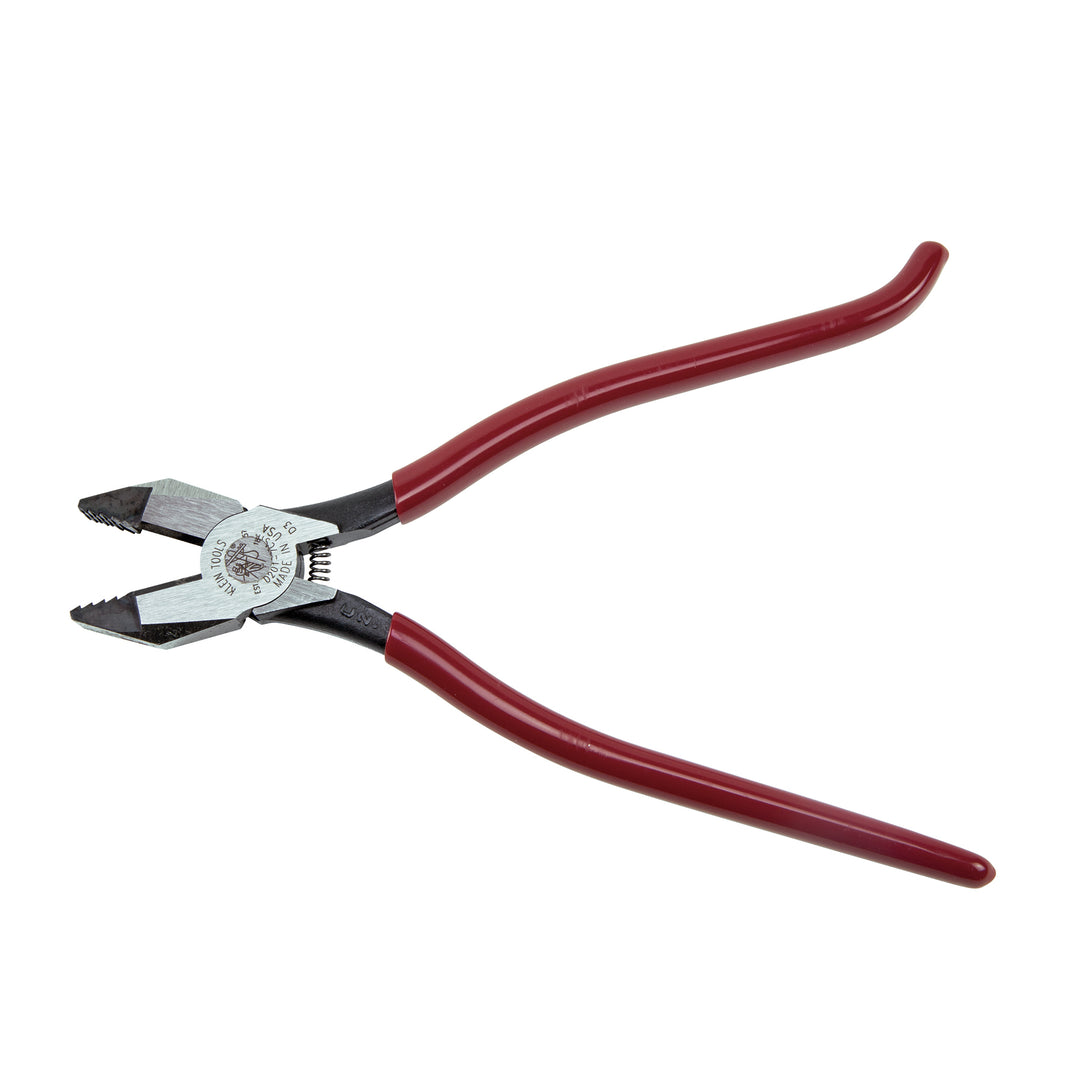 D201-7csta Ironworker's Pliers, Aggressive Knurl, 9-Inch