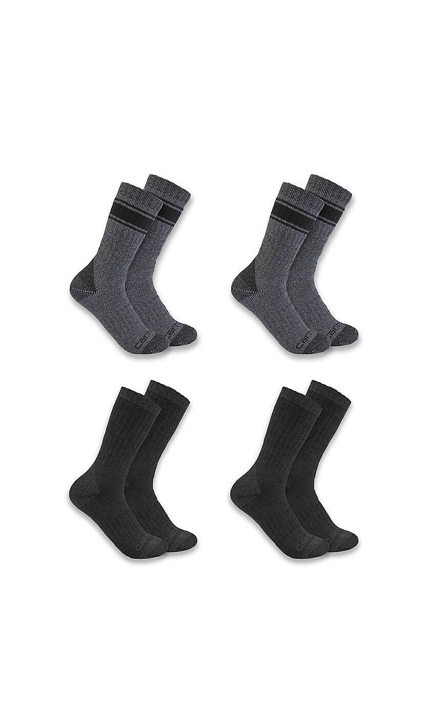 SC1054M Heavyweight Crew Sock 4-Pack