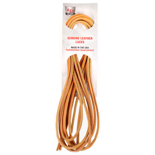 Leather boot laces 72"