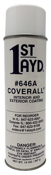 646A Coverall Aerosol Interior and Exterior Coating 12x14 oz/case