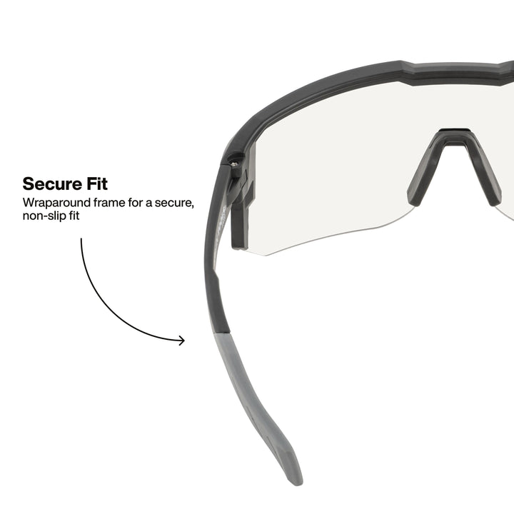 Blade Safety Glasses, Clear Lens