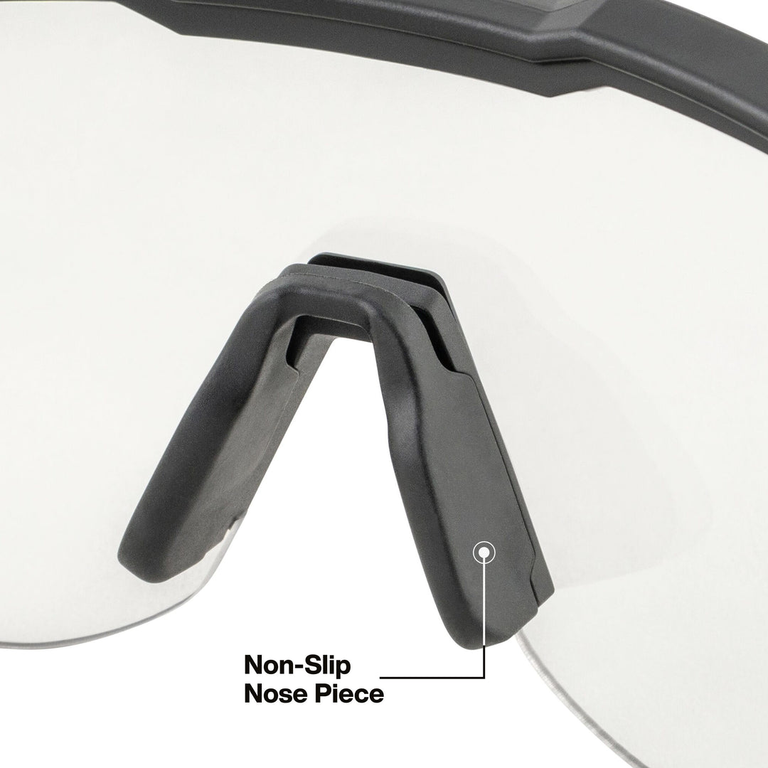 Blade Safety Glasses, Clear Lens