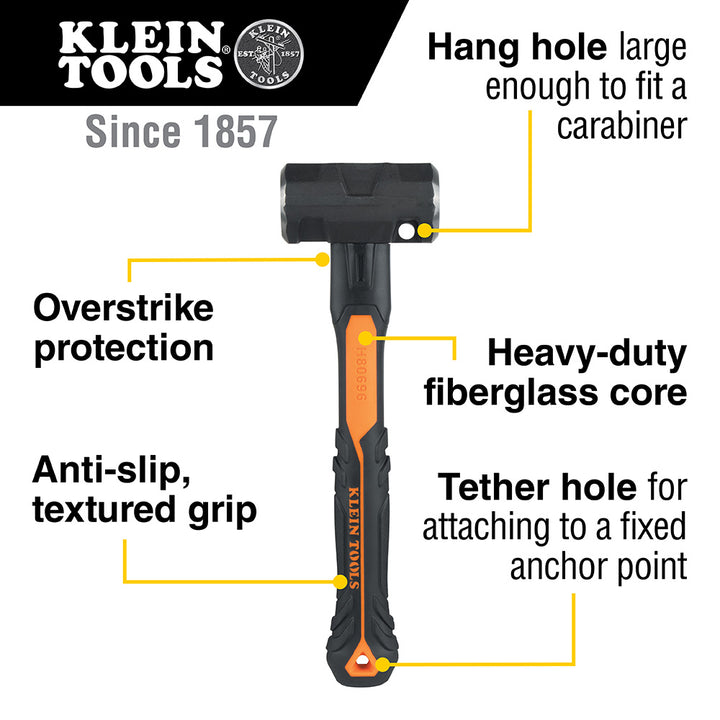 H80696 Sledgehammer with Integrated Hole 6-Pound