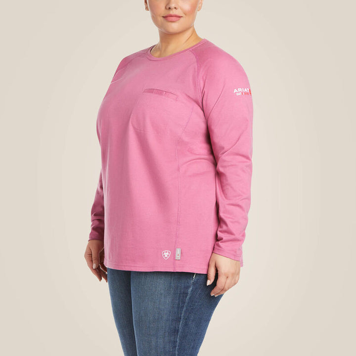 10025379 FR Womens Air Crew L/S