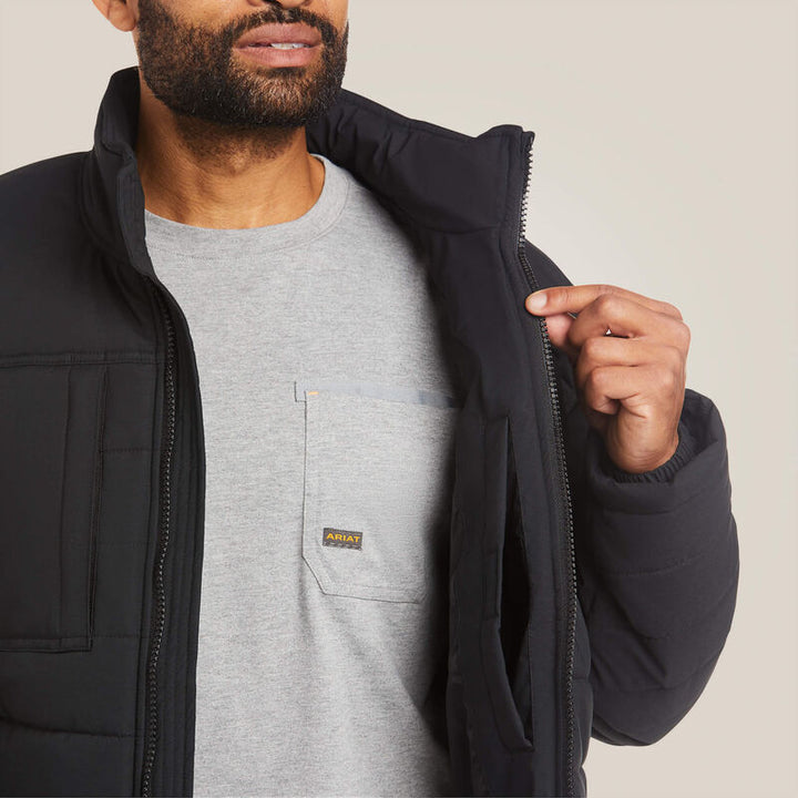 10032975 Rebar Valiant Stretch Canvas Water Resistant Insulated Jacket