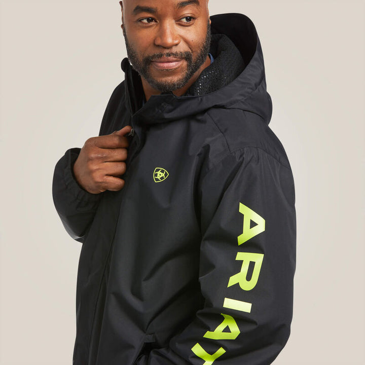 10037607 Rebar Stormshell Logo Waterproof Jacket