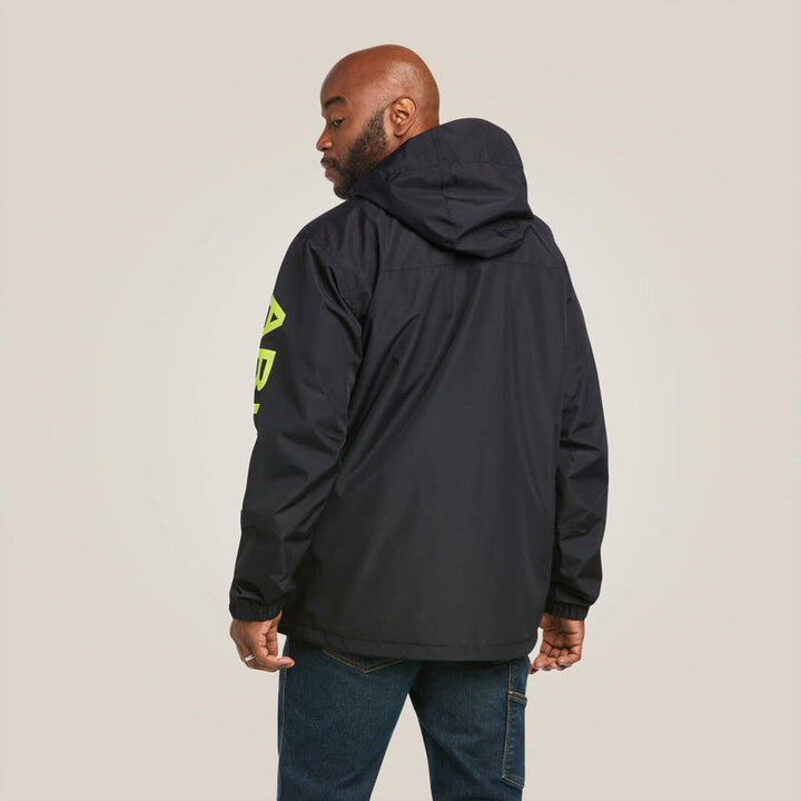 10037607 Rebar Stormshell Logo Waterproof Jacket