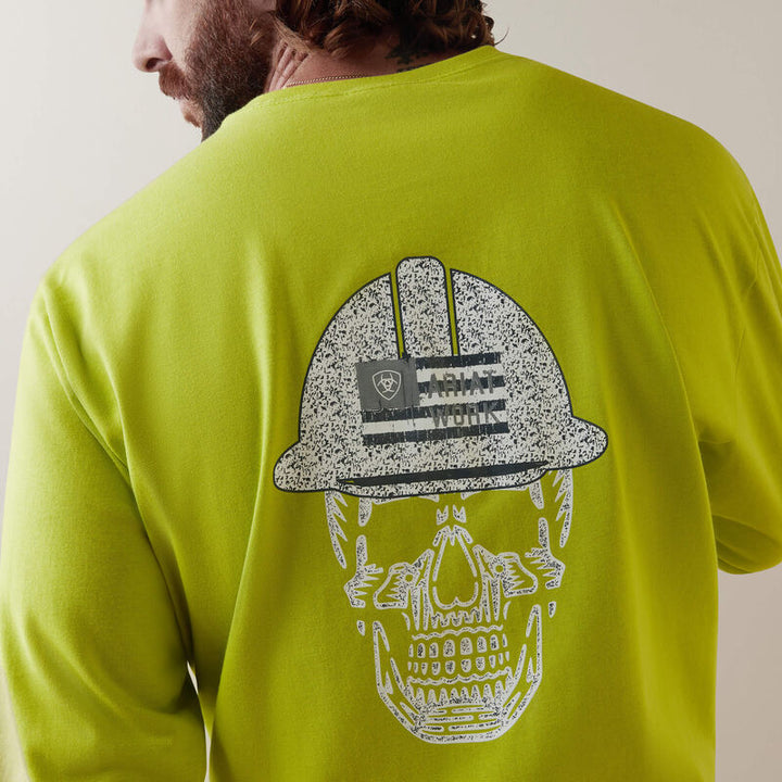 10043590 FR Roughneck Skull Logo T-Shirt
