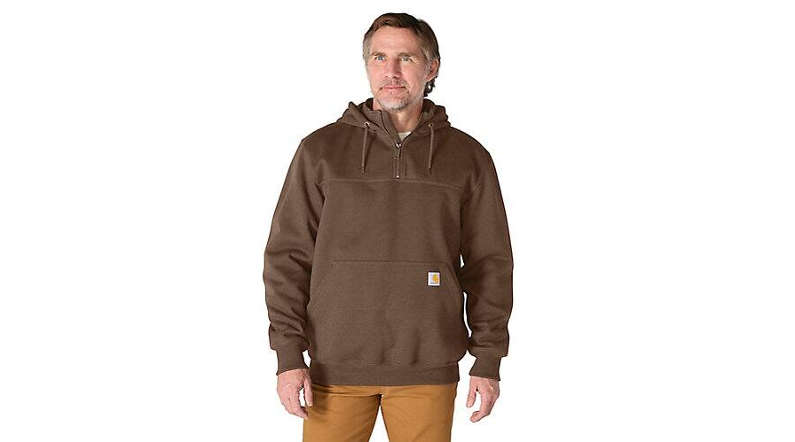 RAIN DEFENDER® LOOSE FIT HEAVYWEIGHT QUARTER-ZIP HOODIE