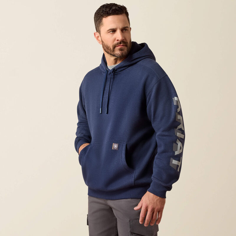 Rebar Lightweight Logo Hoodie