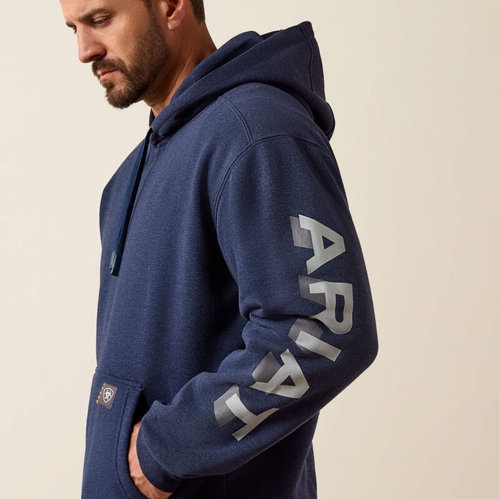 Rebar Lightweight Logo Hoodie
