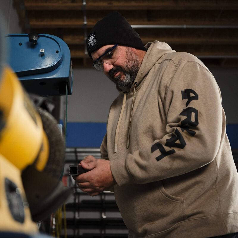 Rebar Lightweight Logo Hoodie