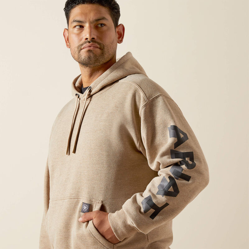 Rebar Lightweight Logo Hoodie