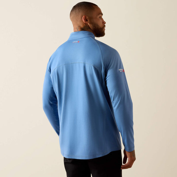 FR Combat Stretch Patriot 1/4 Zip Work Shirt