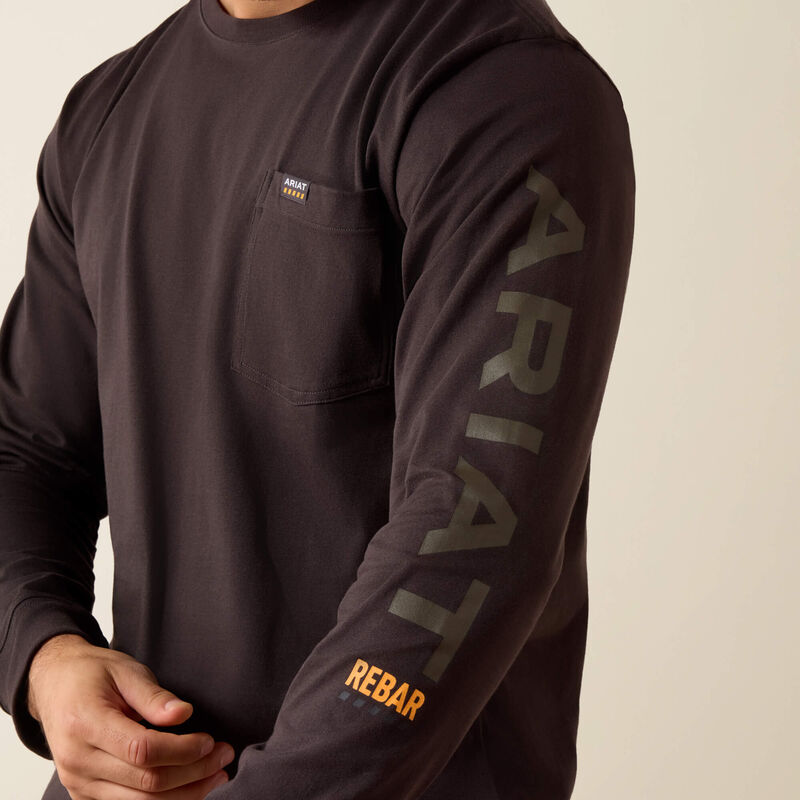Rebar Cotton Strong Standard Logo Pocket T-Shirt
