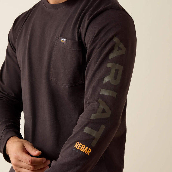 Rebar Cotton Strong Standard Logo Pocket T-Shirt