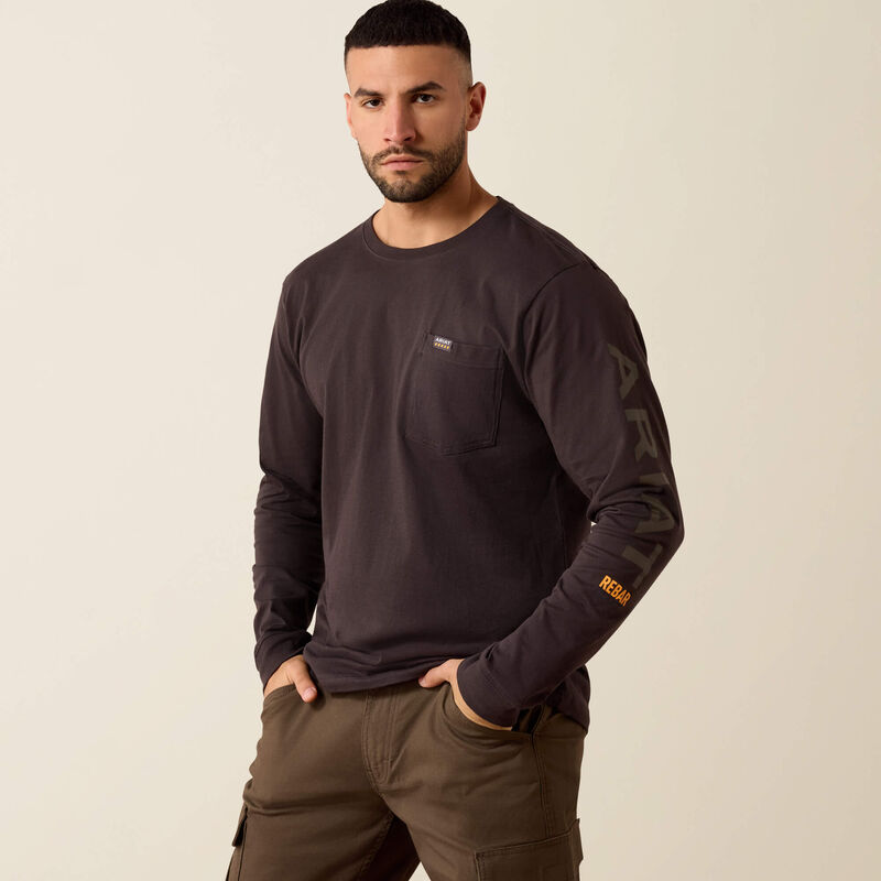 Rebar Cotton Strong Standard Logo Pocket T-Shirt