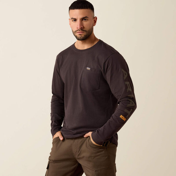 Rebar Cotton Strong Standard Logo Pocket T-Shirt