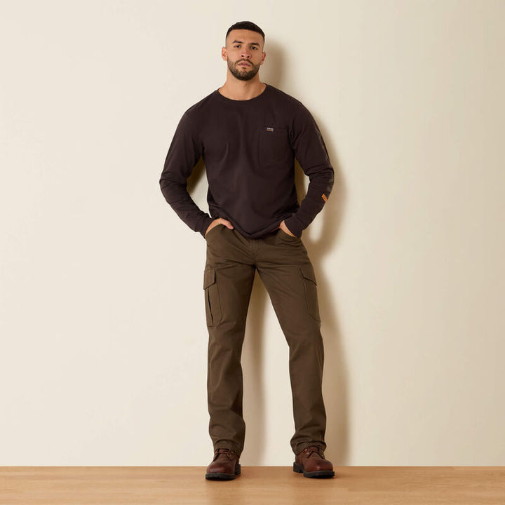 Rebar Cotton Strong Standard Logo Pocket T-Shirt