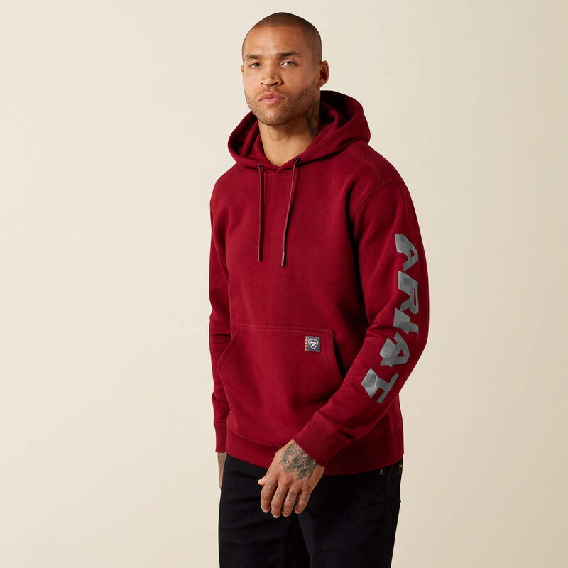 Rebar Lightweight Logo Hoodie