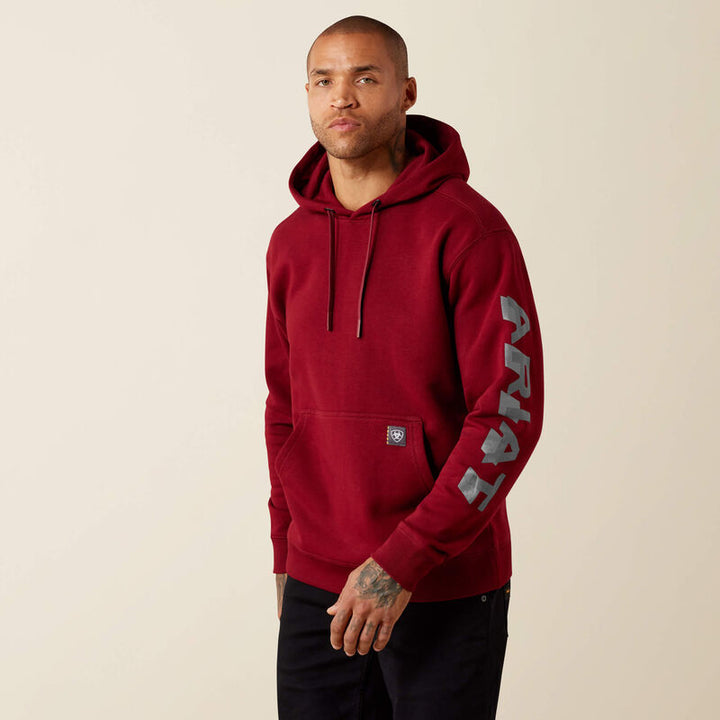 Rebar Lightweight Logo Hoodie