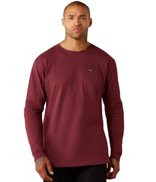 Rebar Cotton Strong WHLF Shield Long Sleeve T-Shirt