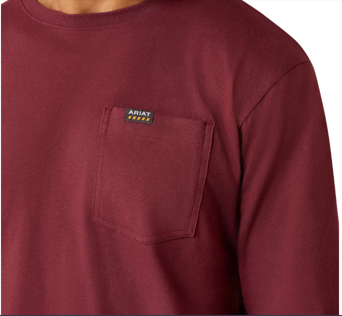 Rebar Cotton Strong WHLF Shield Long Sleeve T-Shirt