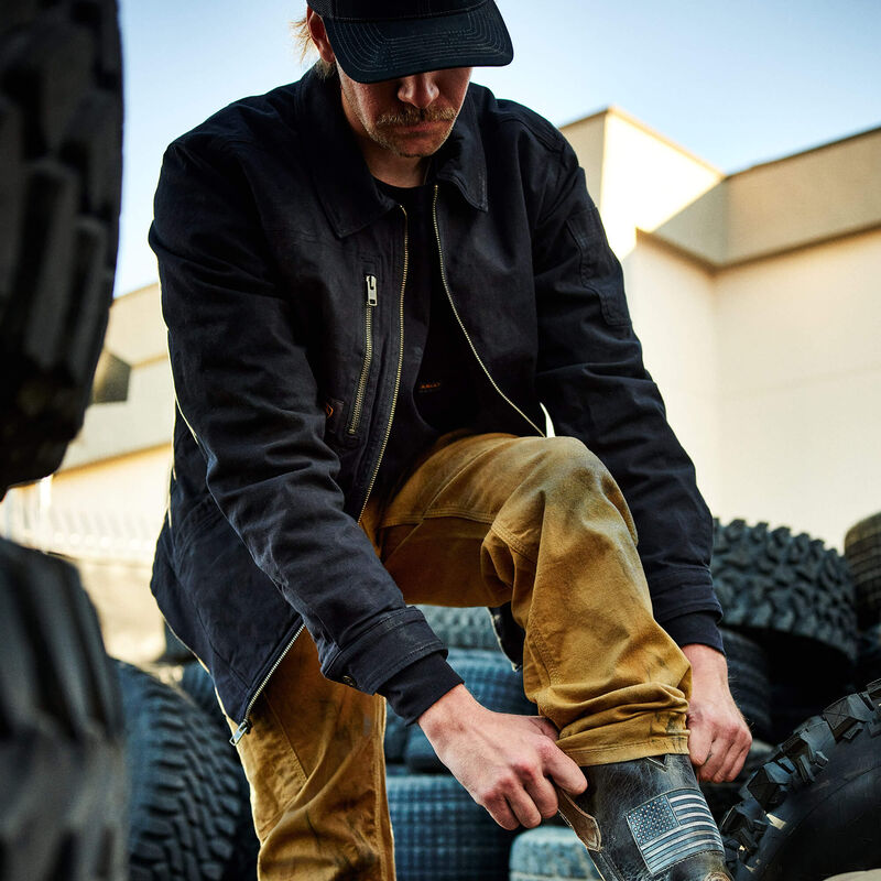 Rebar Made Tough Flannel Lined Shop Jacket