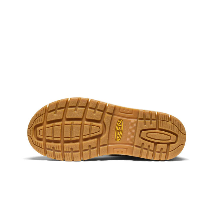 Tan sole of a boot