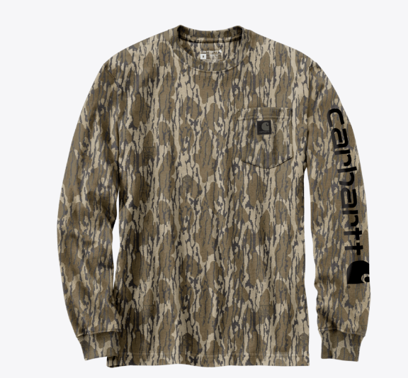 Dearborn Loose LS Camo T-Shirt