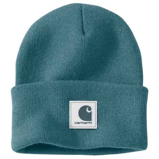 Knit Rubber Patch Beanie