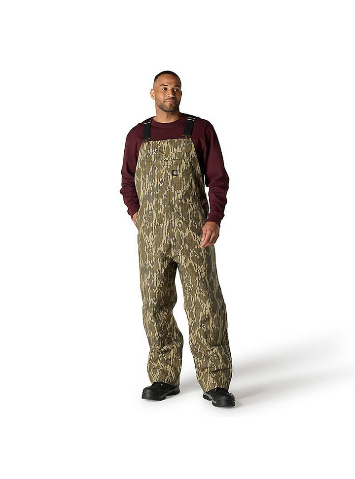 Rugged Flex™ Duck Insulated Camo Bib Overall