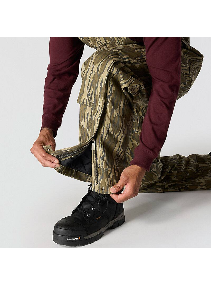 Rugged Flex™ Duck Insulated Camo Bib Overall