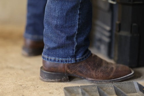 McKey Straight Fit Boot Cut Jeans