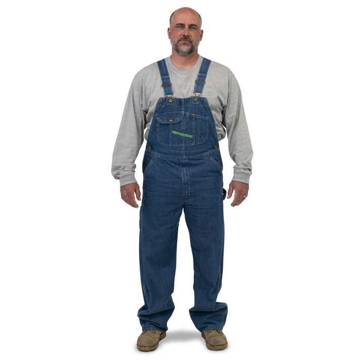 272.42 Denim Bib Overall - Enzyme Washed