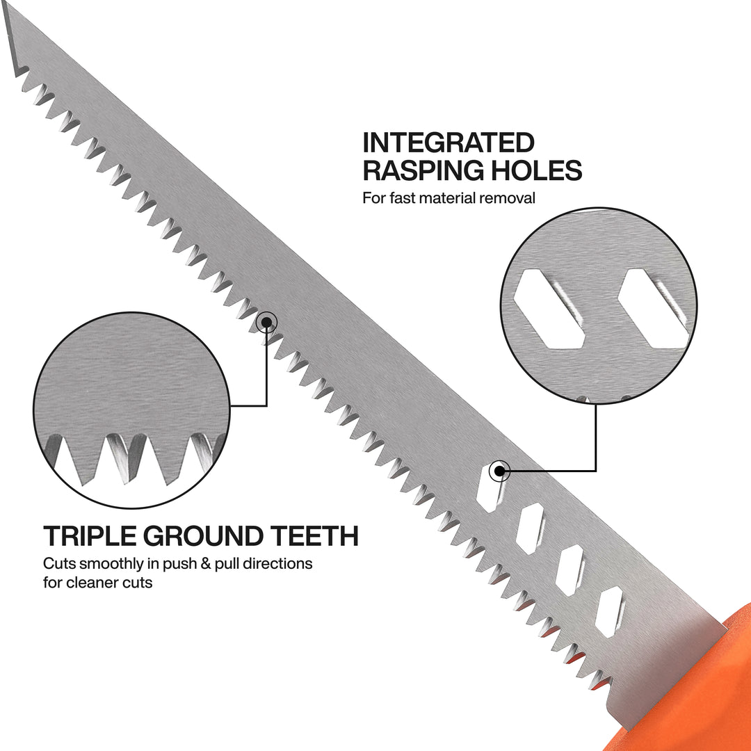 Fixed Blade Rasping Jab Saw