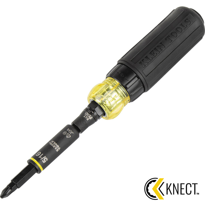 32500HDRT KNECT™ 11-in-1 Ratcheting Impact Rated Screwdriver / Nut Driver