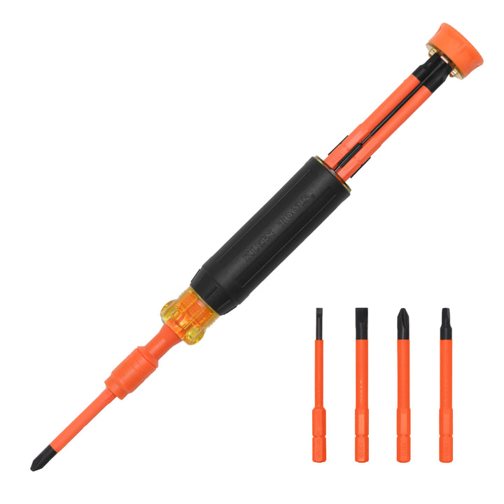 4-in-1 Insulated Auto-Lock Screwdriver