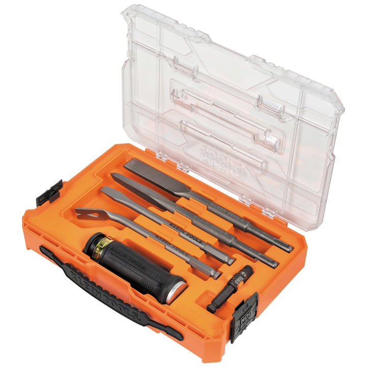 327555SD  SDS Chisel Bit Set with Handle 6-Piece