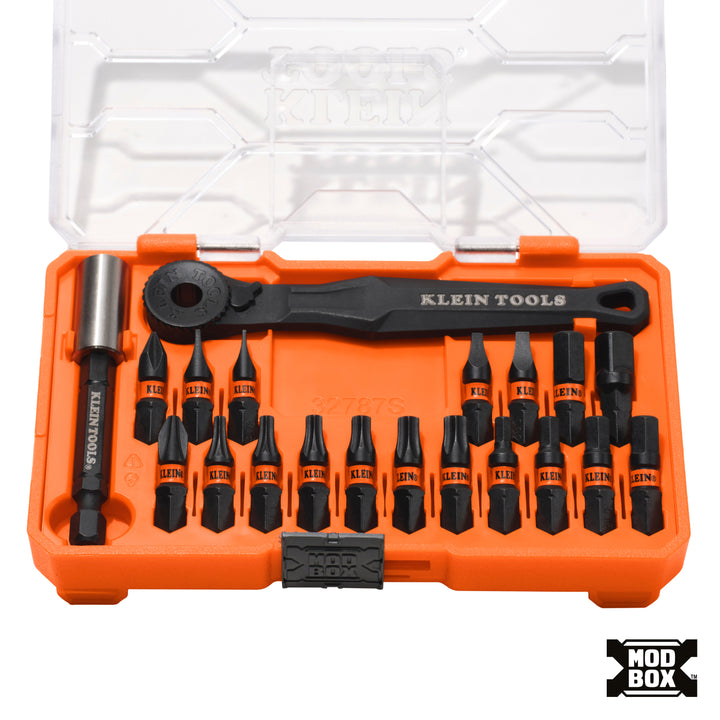 Proflex Micro Ratchet Impact-Rated Bit Set, 20-Piece