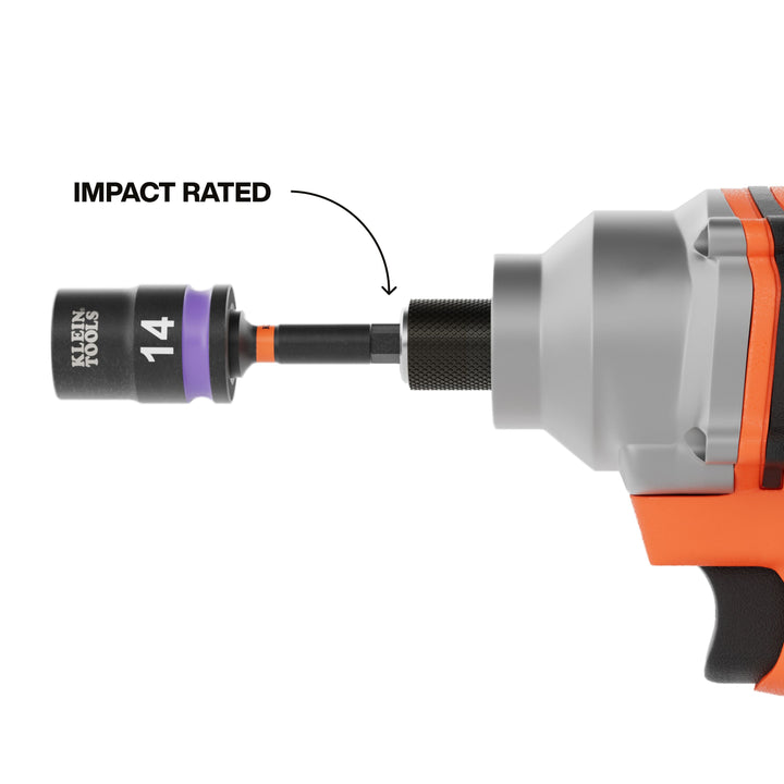 Grab-And-Go Impact Socket Set, Metric, 10-Piece