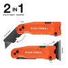 FLICKBLADE™ 2-in-1 Utility Knife/Scraper with Blade Storage